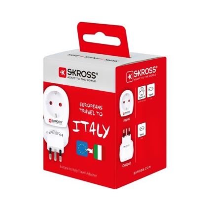 Adaptateur de voyage pour l'Italie 230V